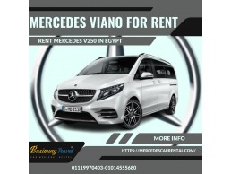 Experience Luxury and Space with Our Mercedes Viano Van Rentals! ????✨