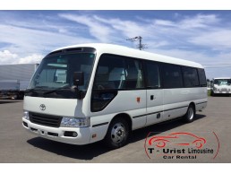 Tourist bus rentals - Toyota Coaster rentals