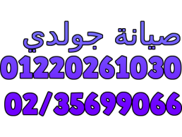 توكيل صيانة ثلاجات جولدى المحله الكبرى 01210999852 