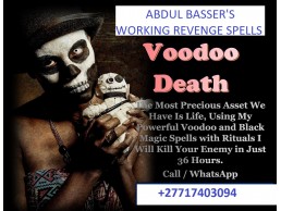 Voodoo Revenge Spells o Destroy Enemy Call+27717403094