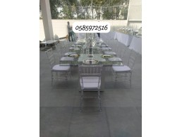  VIP Wooden Glass Tables And Chairs Rentals In Ajman