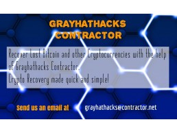 HOW DO I GET BACK MY BITCOIN USING GRAYHATHACKS CONTRACTOR