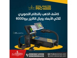 كاشف الكنوز رويال انالايزر برو 6000