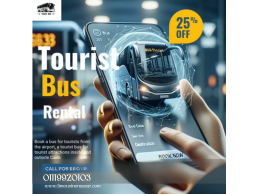 Tourist bus rental