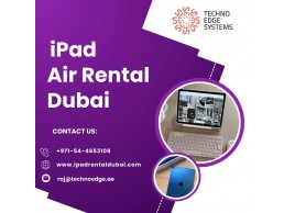 Premium iPad Air Rentals Dubai in 2025